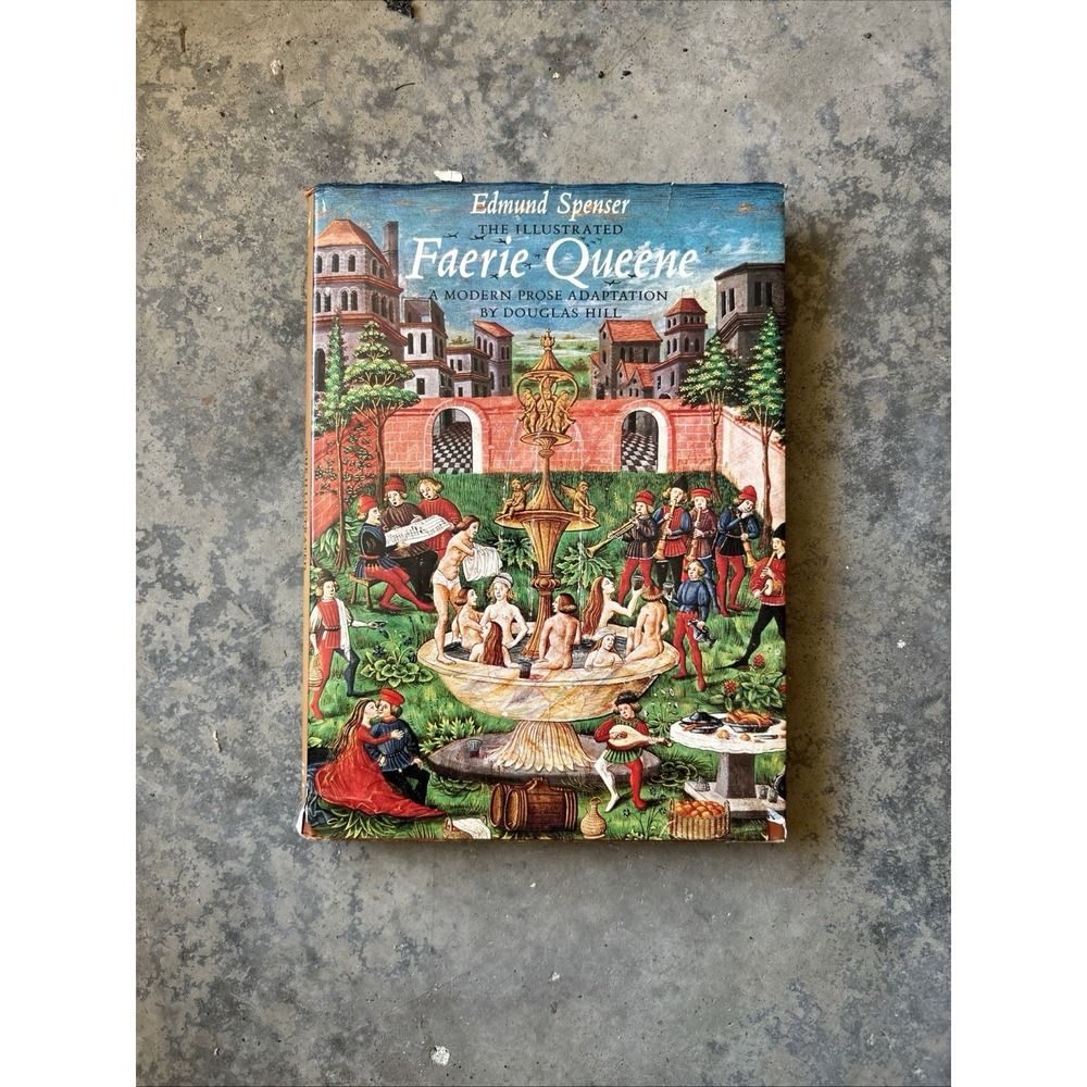 ILLUSTRATED FAERIE QUEENE BY EDMUND SPENSER 1980 HCDJ NEWSWEEK BOOKS